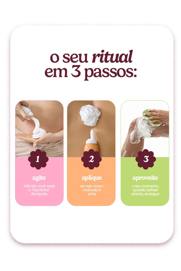 KIT Trio Mellow Mousse Baunilha