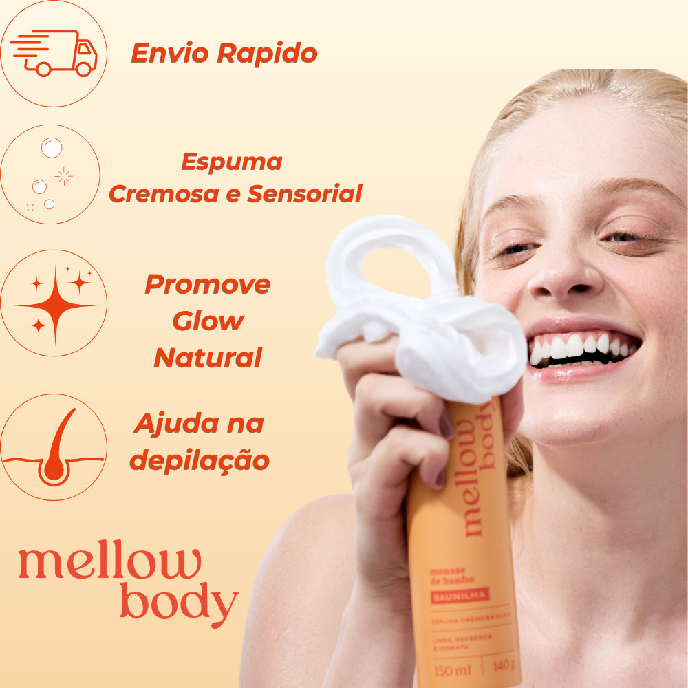 Kit Trio Mellow Mousse Baunilha