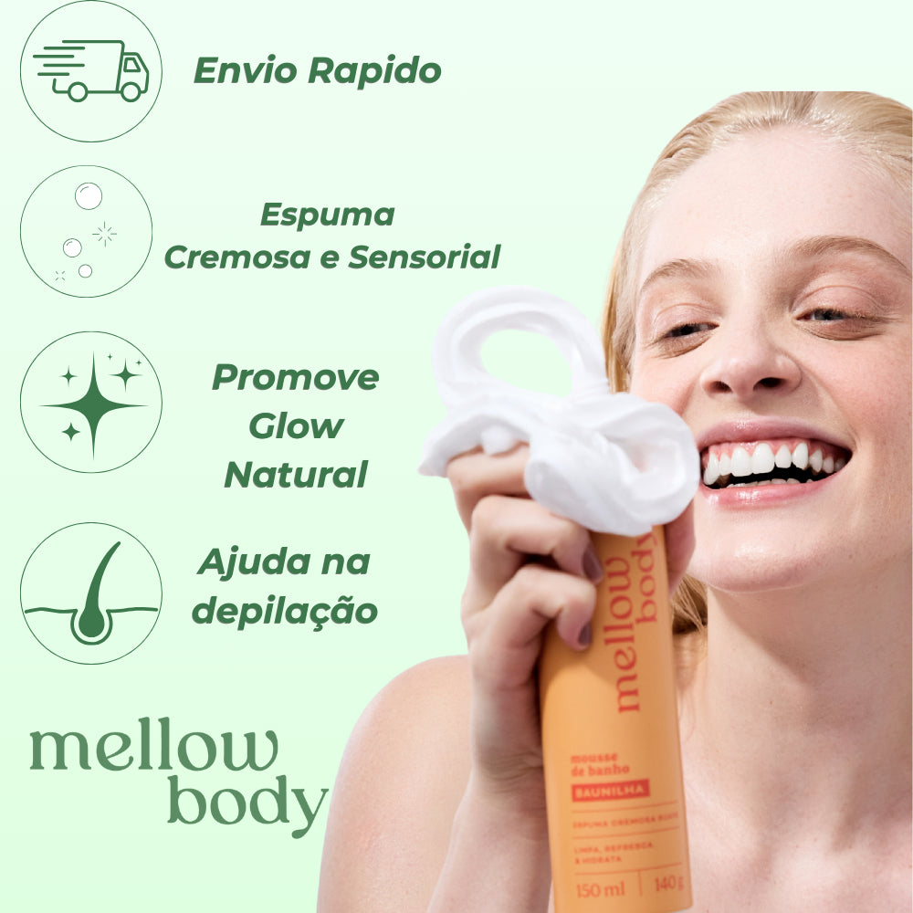 Kit Trio Mellow Mousse Maçã Verde